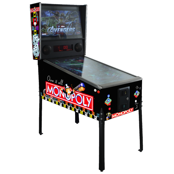 monopoly pinball machine